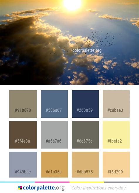 Sky Atmosphere Daytime Color Palette | colorpalette.org