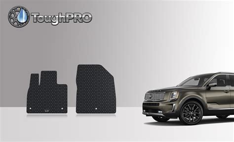 ToughPRO Floor Mat Accessories Two Front Mats Compatible with 2020 Kia ...