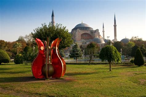 Hagia Sophia Museum in Istanbul, Turkey Editorial Image - Image of turkish, museum: 6796240