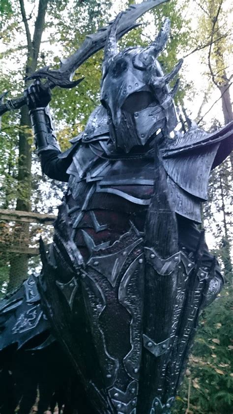 Daedric armor (cosplay) from The Elder Scroll V : Skyrim | Daedric ...