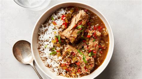 Turkey Neck Gumbo Over Rice Recipe | Epicurious