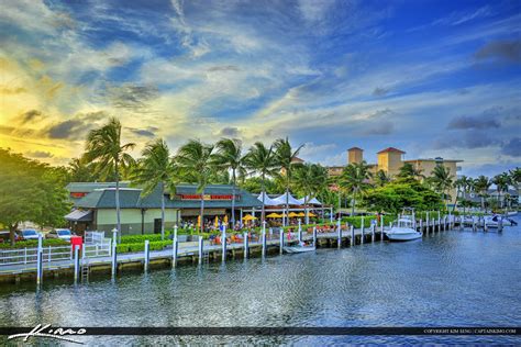 Restaurant at Waterway in Pompano Beach Florida | HDR Photography by ...