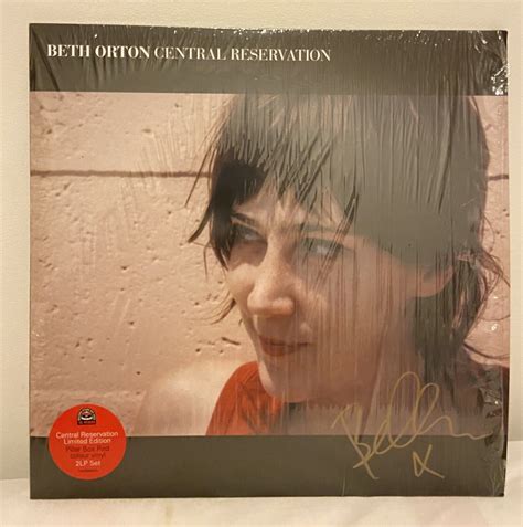 SIGNED!! Beth Orton Central Reservation LP Pillar Box Red Colour RSD ...