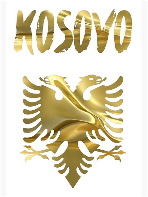 "Kosovo - Albania Flag" Art Print by Sineater | Redbubble