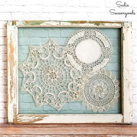 Doily Crafts and Upcycling Ideas for Vintage Doilies