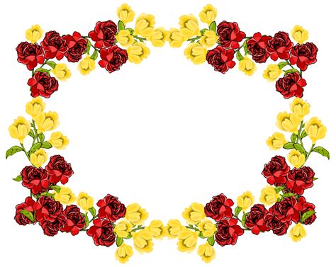 Border Flowers Png - ClipArt Best