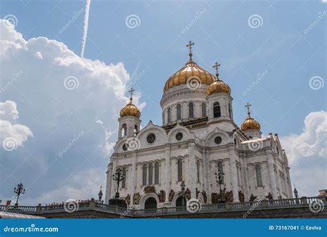 Cathedral of Christ the Saviour in Moscow. Editorial Photo - Image of patriarch, church: 73167041