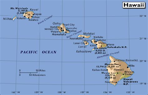 Map of Hawaii - Free Printable Maps