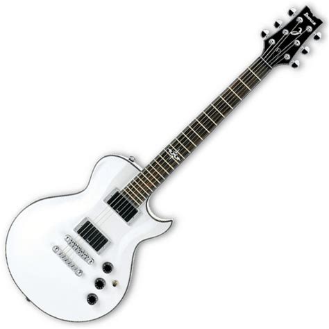 White Electric Guitar