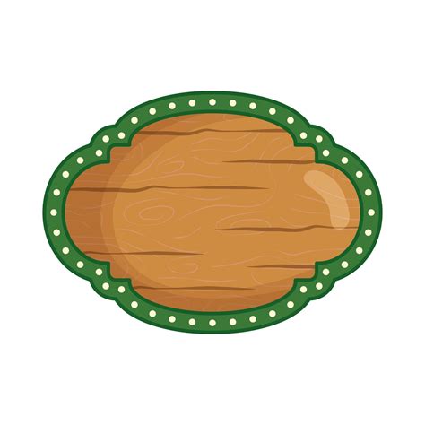 Isolated wood banner vector design 2732716 Vector Art at Vecteezy