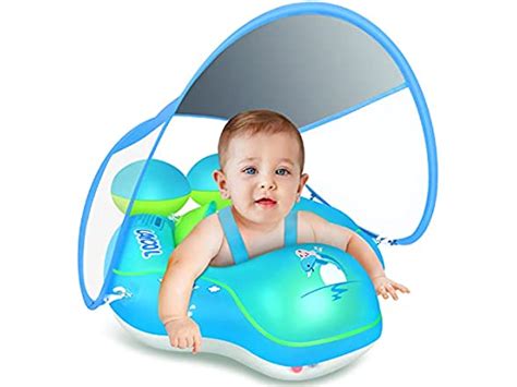 Baby Pool Float with Sun Protection