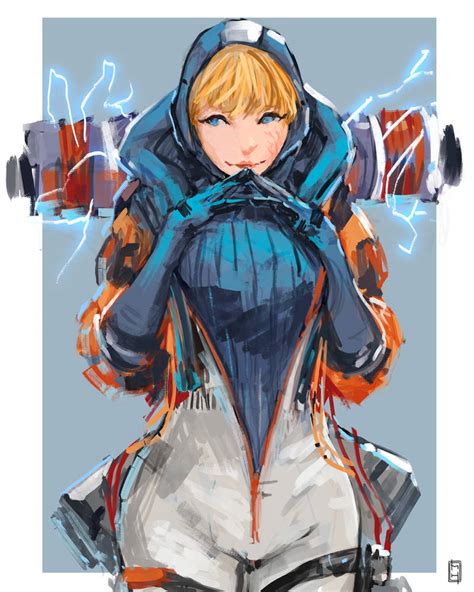 Wattson from Apex legends, a qt by tsundere-power on DeviantArt