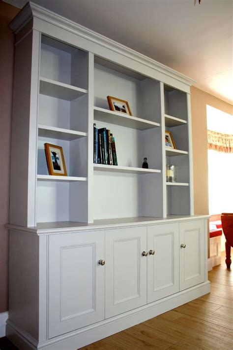 Bespoke Free Standing Bookcase in Thames Ditton | Built in shelves living room, Bookshelves in ...