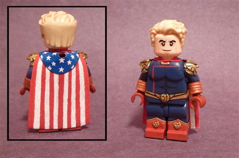 The Boys Superheroes Minifigure The Seven Lego & Custom Homelander Mini ...