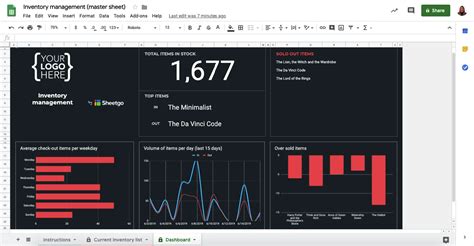 Top 5 free Google Sheets inventory template - Sheetgo Blog