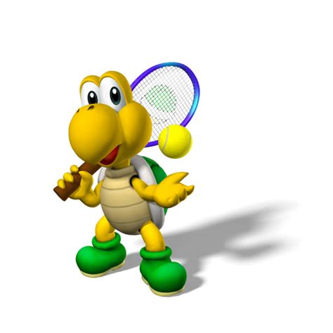 mario power tennis render