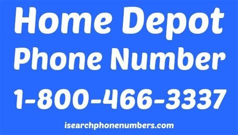 Pin by I Search Phone Numbers on Search Phone Numbers | Phone numbers, Depot, Home depot add