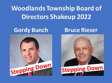 Incorporation Squad Leaders to Step Down in The Woodlands Township Board 2022 Election Shakeup ...