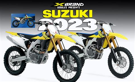 2023 SUZUKI MX, OFF-ROAD AND DUAL SPORT MODELS ANNOUNCED | The Dirt ...