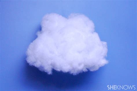 Cotton Ball Clouds Craft Images & Pictures - Becuo