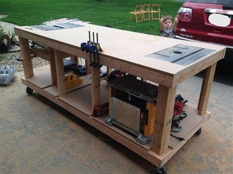 Building Your Own Wooden Workbench | Make: