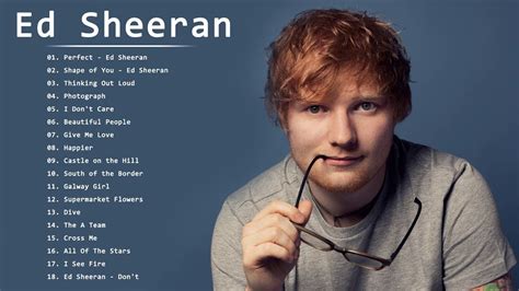 Ed Sheeran Greatest Hits Full Album - Best Songs Of Ed Sheeran 2020 ...