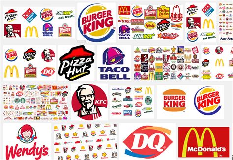 Here's why all fast-food signs are red | Fast food logos, Logo food, Fast food