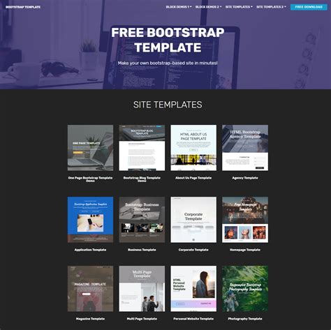 Best 60+ Brilliant CSS3 Bootstrap Templates of 2018