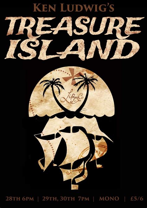 'Treasure Island' poster design, Louise McCahery on ArtStation at https://www.artstation.com ...