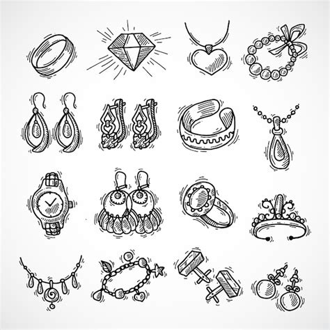 Jewelry Drawing Templates