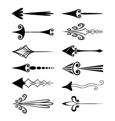 Fancy Arrow Vector at Vectorified.com | Collection of Fancy Arrow ...