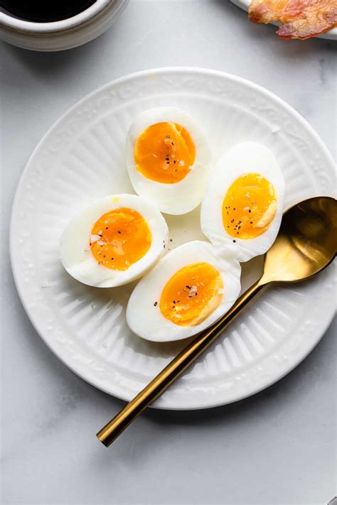 Soft Boiled Eggs in Microwave - Food Faith Fitness