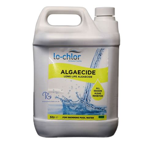 Lo-Chlor Pool Algaecide - 5 Ltr - Swimming Pool Chemicals