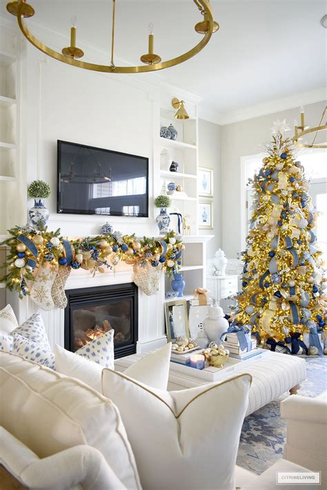 Christmas Living Room Decor Images | Cabinets Matttroy