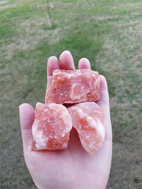 Salt Crystals Salt Stone Pink Rocks Natural Salt Rocks | Etsy | Salt ...