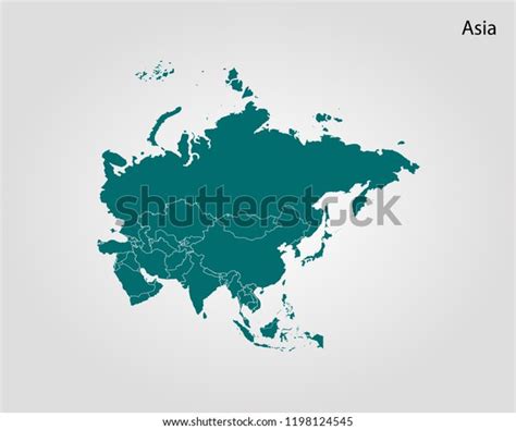 Vector Illustration All Flags Asia All Stock Vector (Royalty Free) 1198124545 | Shutterstock