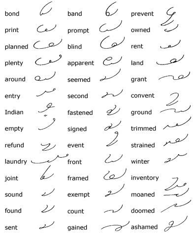 38 Shorthand symbols ideas | shorthand writing, shorthand alphabet, greggs