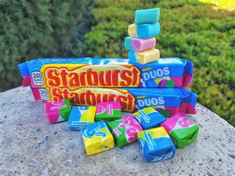 New Starbursts Combine Two Flavors Into the Same Piece of Candy