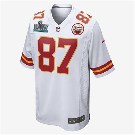 NFL Kansas City Chiefs Super Bowl LIV (Travis Kelce) Men's Game Football Jersey. Nike.com