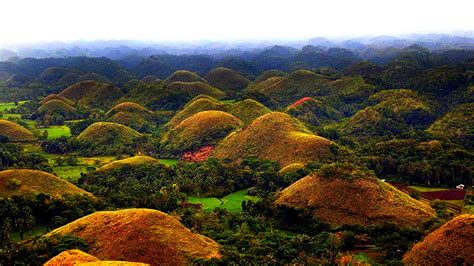 The Chocolate Mountains Bohol Philippines. | Bohol philippines, Bohol, Natural wonders