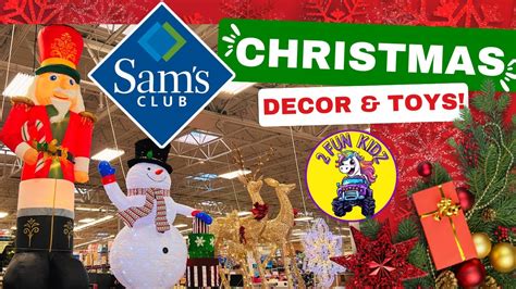 CHRISTMAS Decorations & Toys - Sam's Club 2023 4K - YouTube