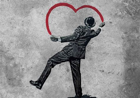 Banksy graffiti on the wall Urban Art Wall Mural - TenStickers