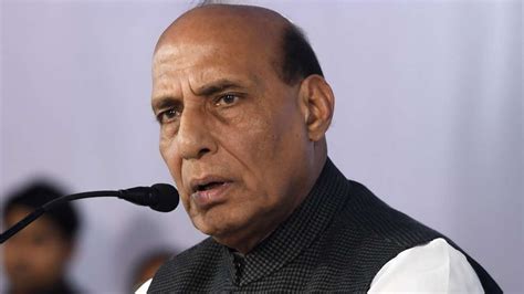 Defence Minister Rajnath Singh takes indirect jibe at Pakistan for its ...