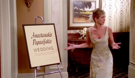 'Friends' Famous Wedding Episode Included a Nod to Jennifer Aniston ...