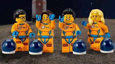 The LEGO Group’s astronauts have finally gone into space