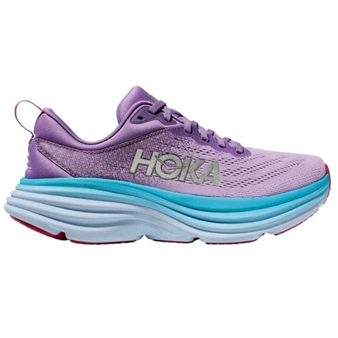 Hoka One One Womens Bondi 8 Purple Running Shoes | BMC Sports