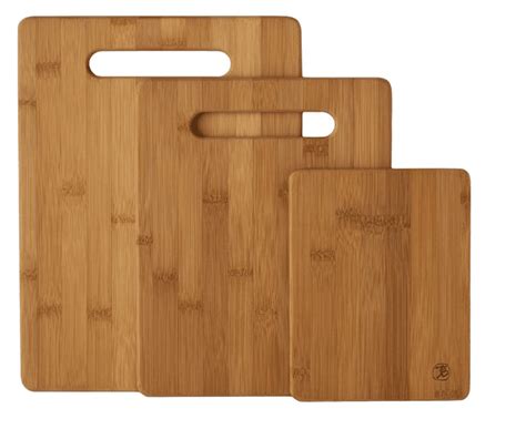 Totally Bamboo 3-Piece Bamboo Serving and Cutting Board Set - Walmart.com