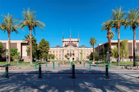 Arizona State Capitol Building in Phoenix Stock Image - Image of ...