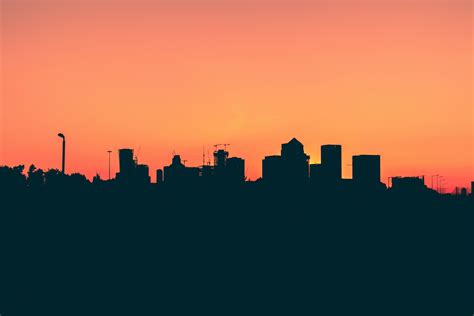 City Silhouette Wallpapers - Top Free City Silhouette Backgrounds - WallpaperAccess