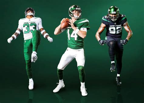 Photos: Nike Unveils New New York Jets Uniforms